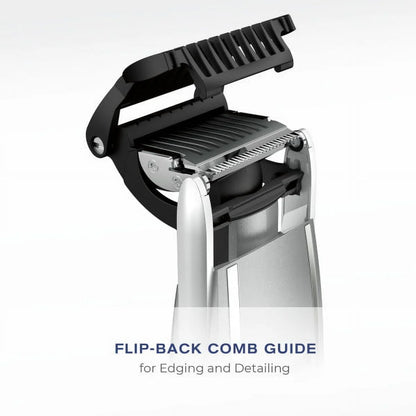 man Beard Trimmer for Men, Cord/Cordless Digital Length Control Beard and Stubble Trimmer GMT980