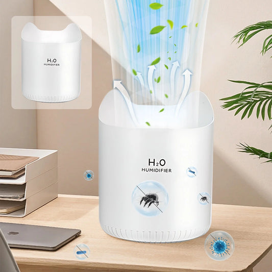 Double Spray Large Capacity Humidifier Household Mini Desktop Large Mist Capacity Humidifier on Clearance